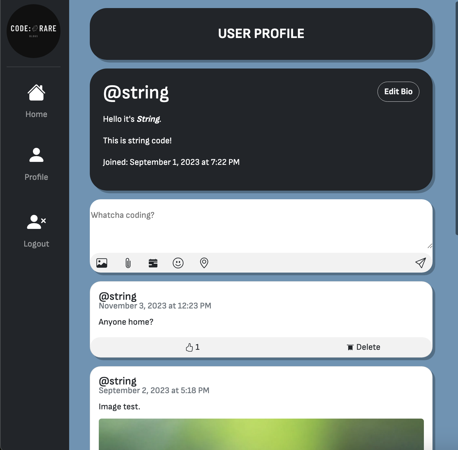 Code Rare Web Project